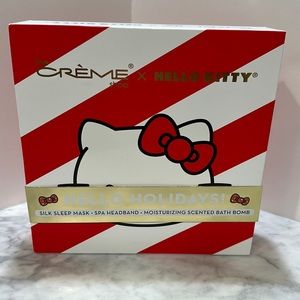 The Creme Shop x Hello Kitty 3-Pc. Hello Holiday Spa Set. NEW